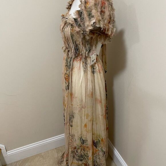 NWT Free People Irina Embellished Raw
Edges Floral Vintage Dress size S new - Picture 8 of 15